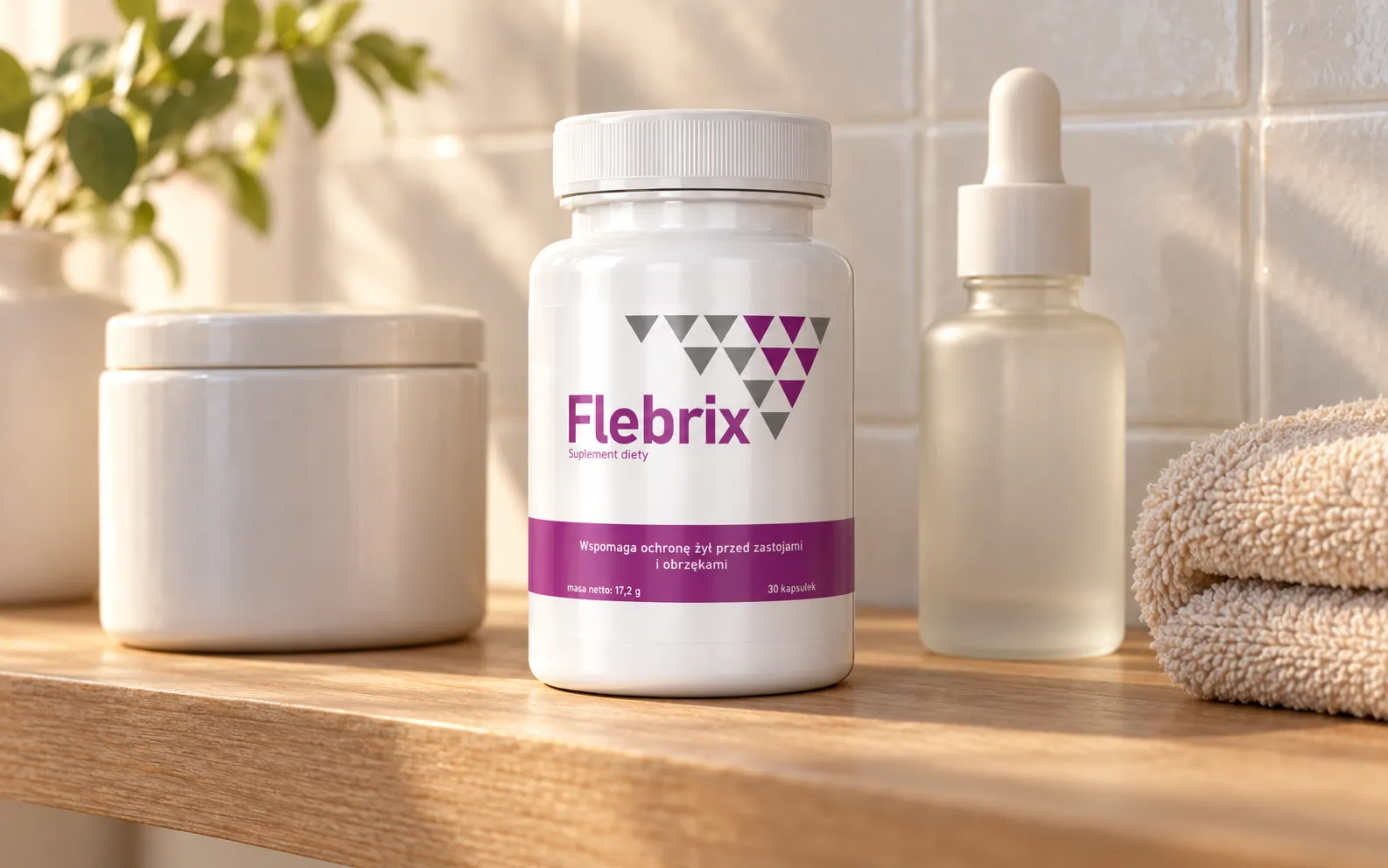 Flebrix — opakowanie na co dzień