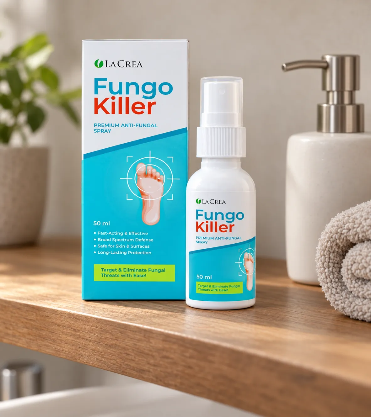 Fungokiller — opakowanie na co dzień