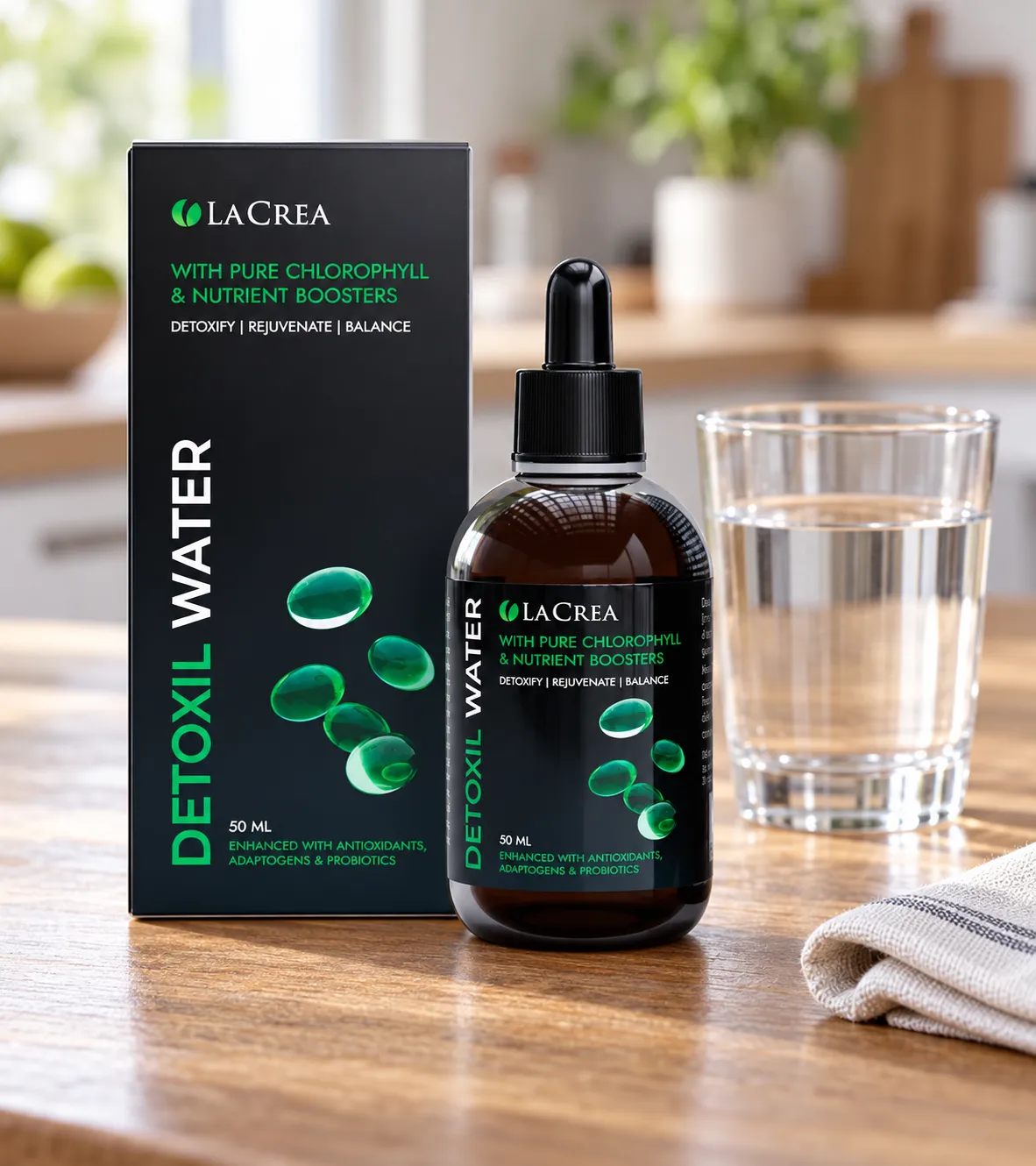 Detoxil Water Parasites — opakowanie na co dzień