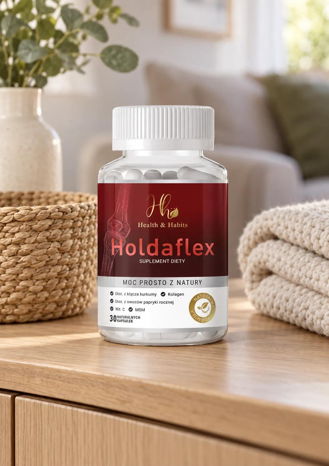 Holdaflex — opakowanie na co dzień