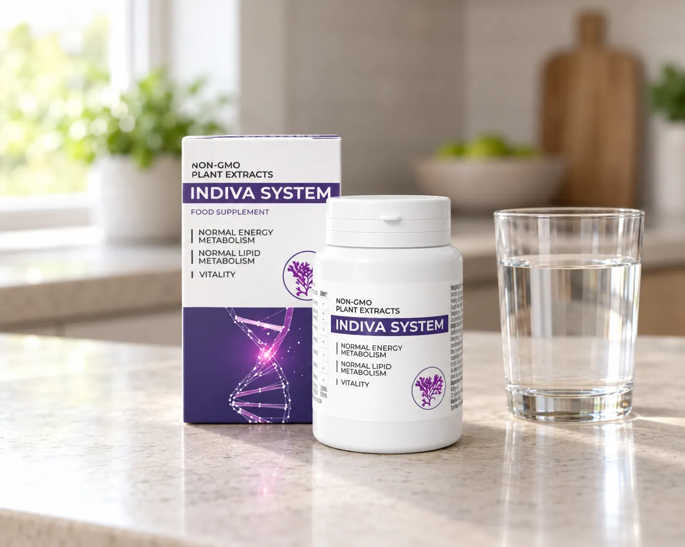 INDIVA SYSTEM — opakowanie na co dzień