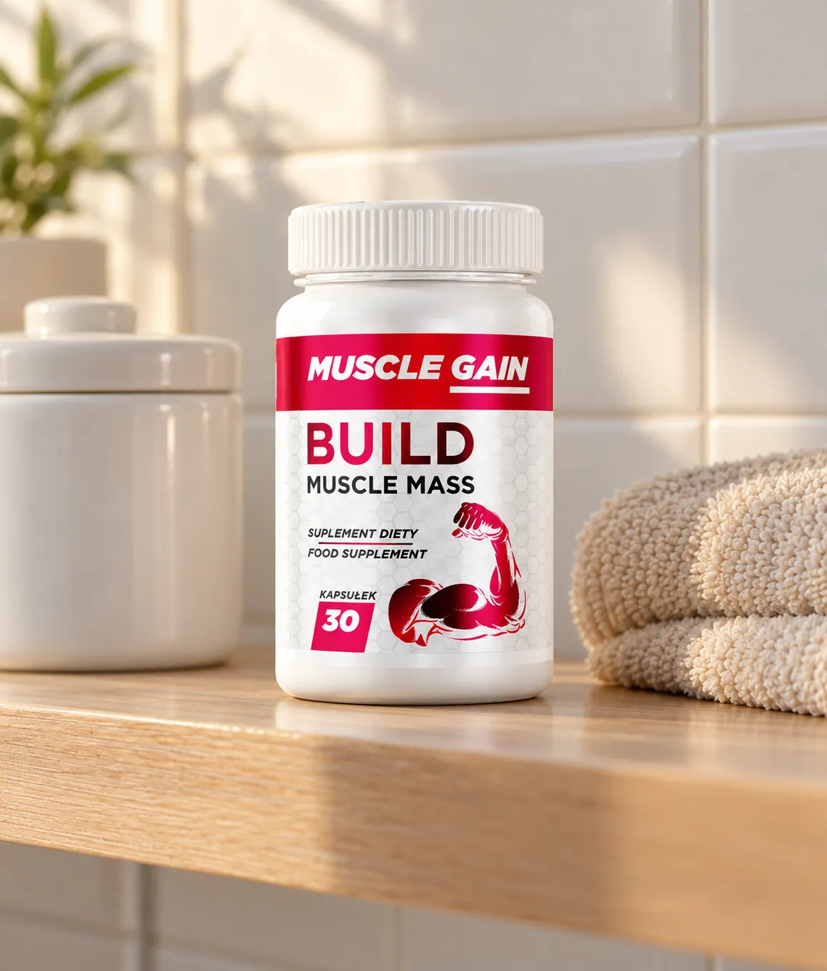 Muscle Gain — opakowanie na co dzień