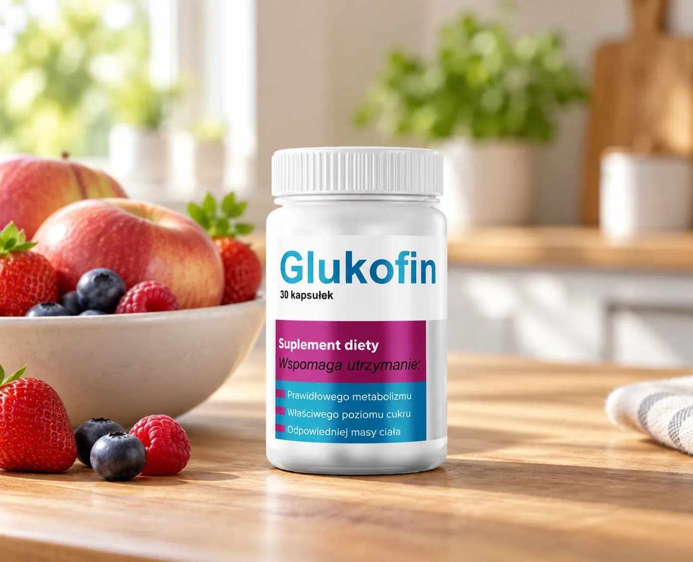 Glukofin — opakowanie na co dzień