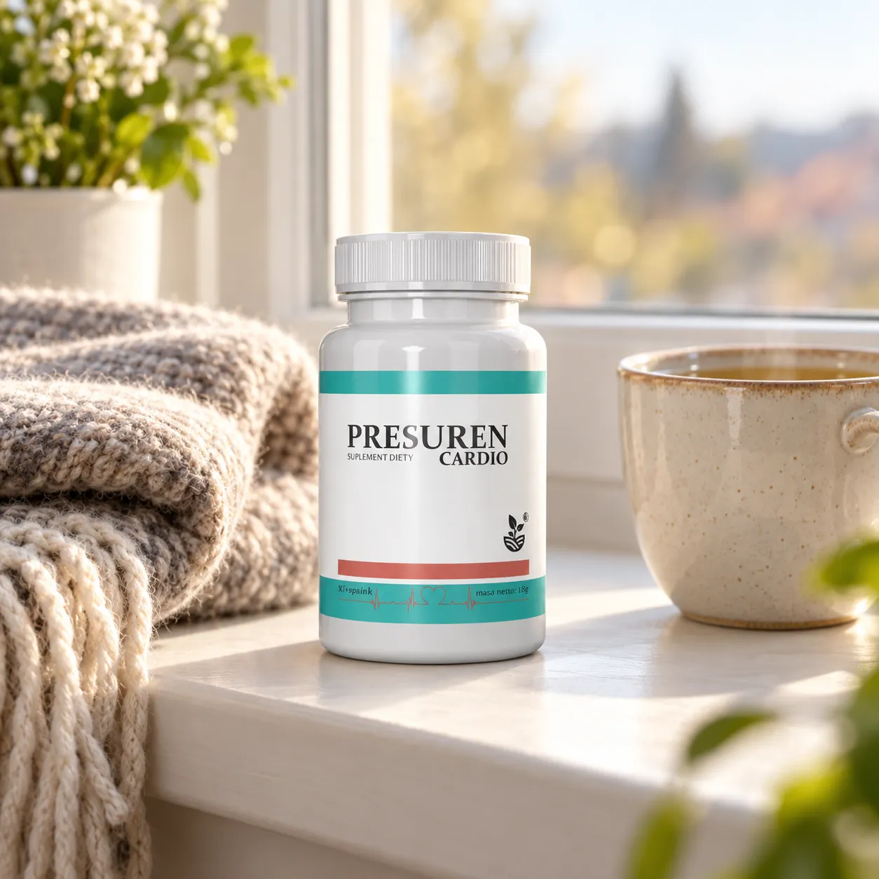 Presuren Cardio — opakowanie na co dzień