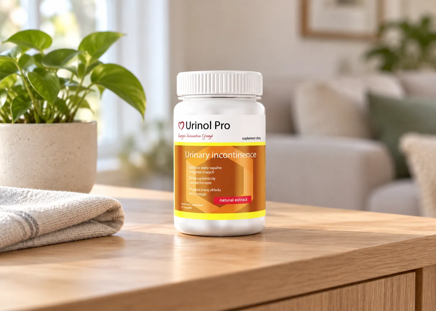 UrinolPro — opakowanie na co dzień