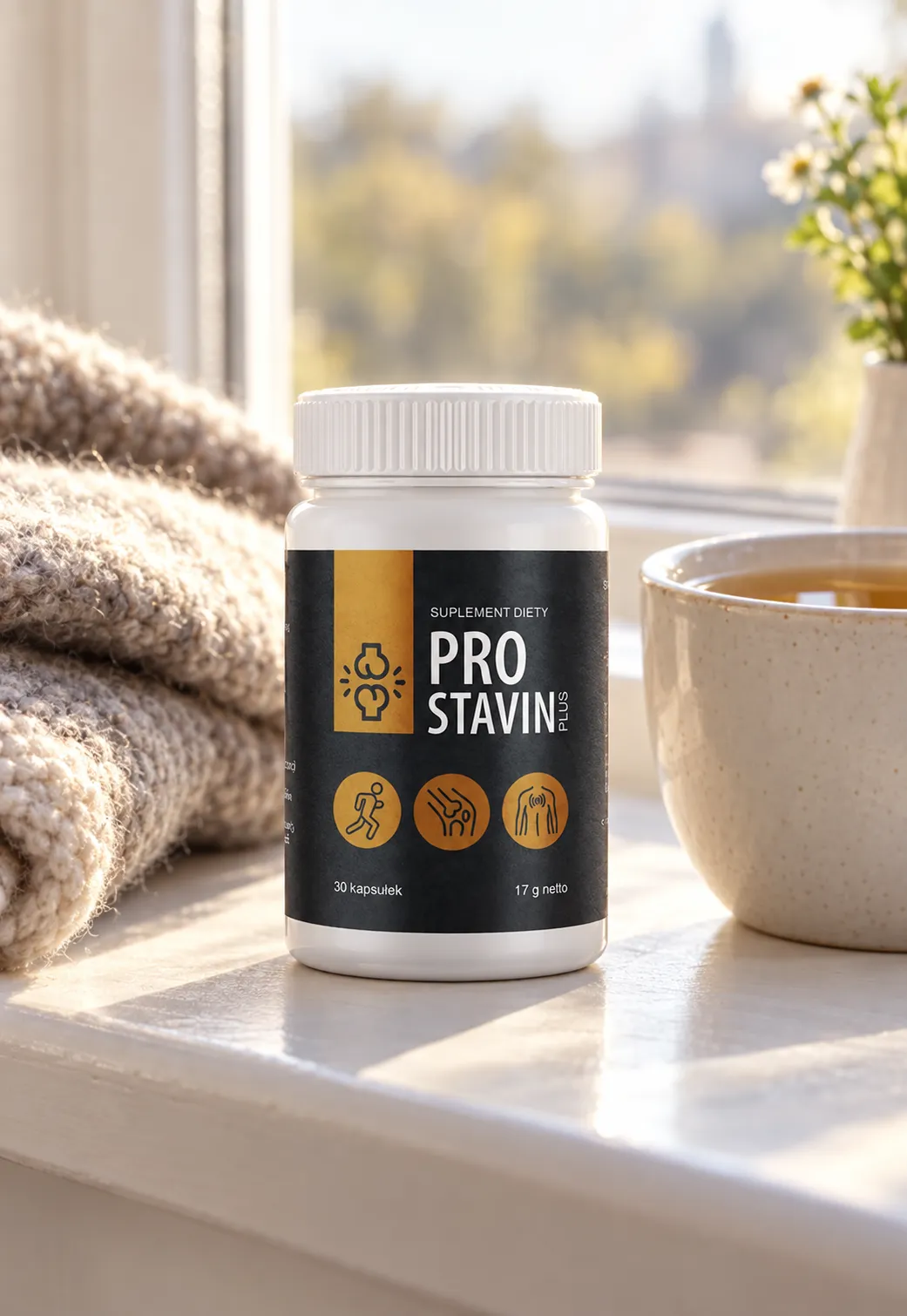 Prostavin Plus — opakowanie na co dzień